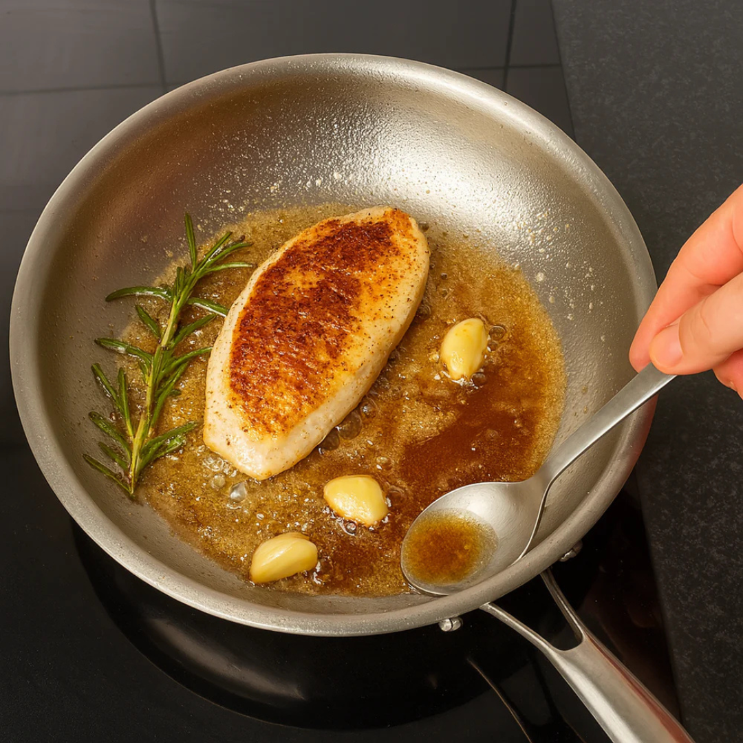 Titanium Hammered Pan