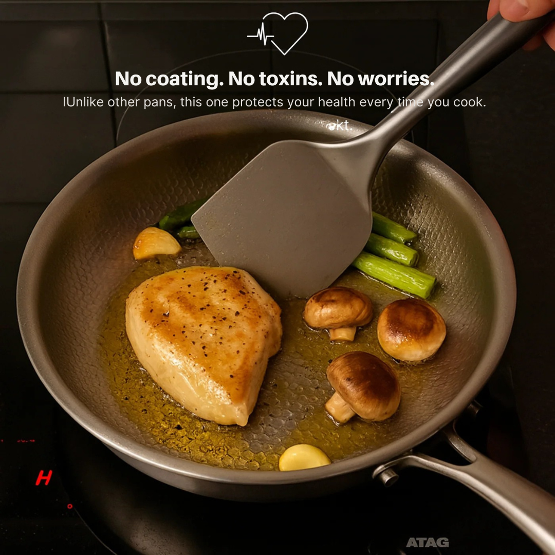 Titanium Hammered Pan Pro Duo Set