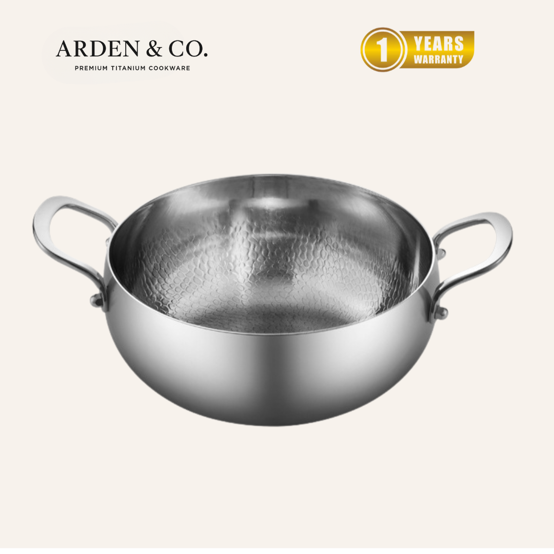Titanium Deep Casserole Pot Pro