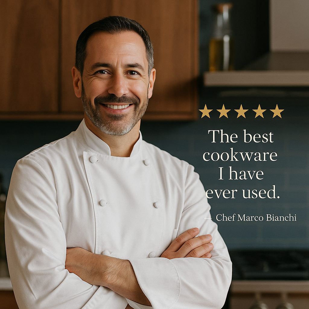 Titanium Hammered Pan